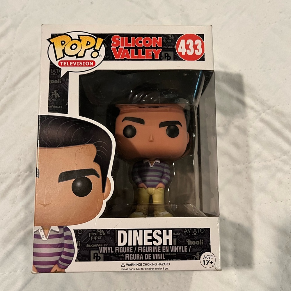 FUNKO POP Dinesh Silicon Valley TV #433